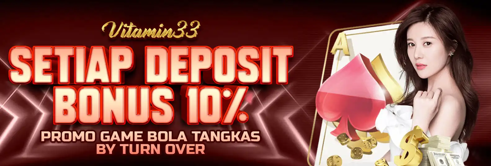 BONUS DEPOSIT 10% BOLA TANGKAS BY TURNOVER